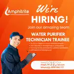 WE'RE HIRING – Water Purifier Installation Trainee