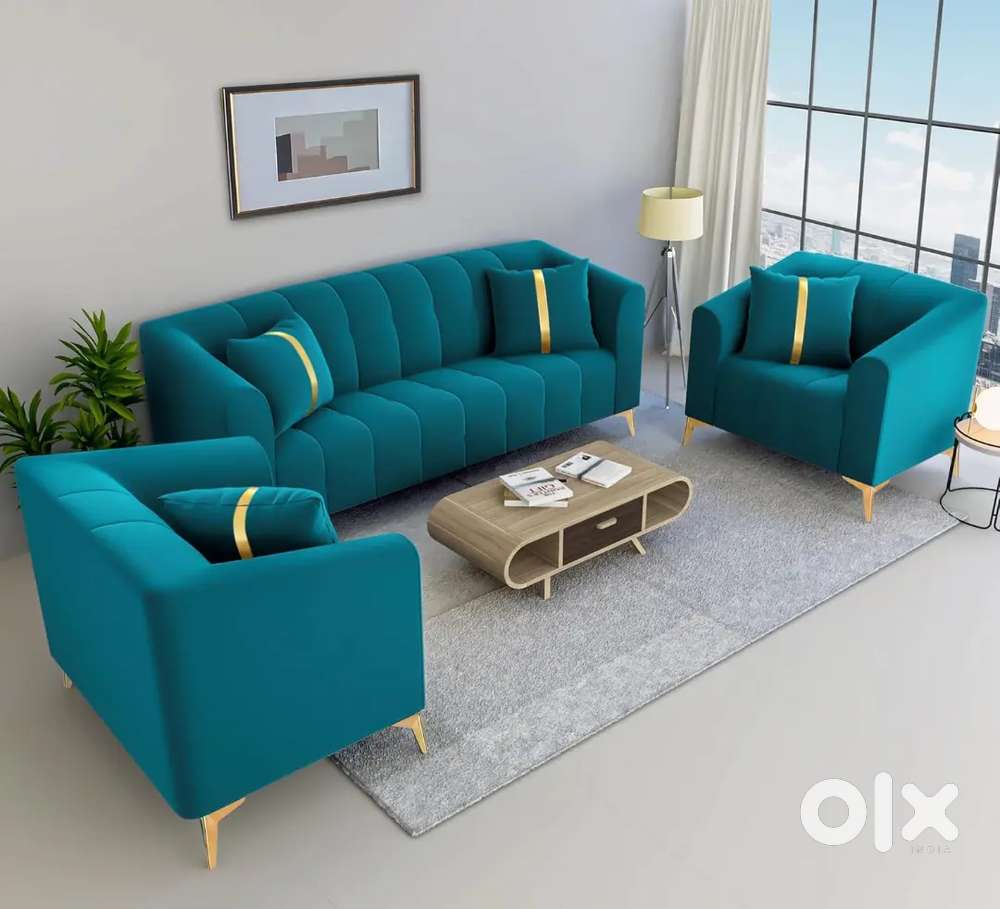 It wood sofa set 3+1+1 at emi available Aliyar Arham Recliner