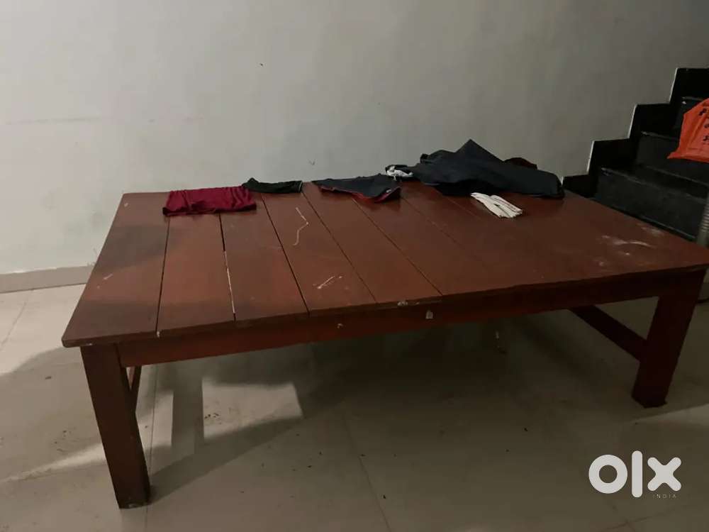 Wooden bed