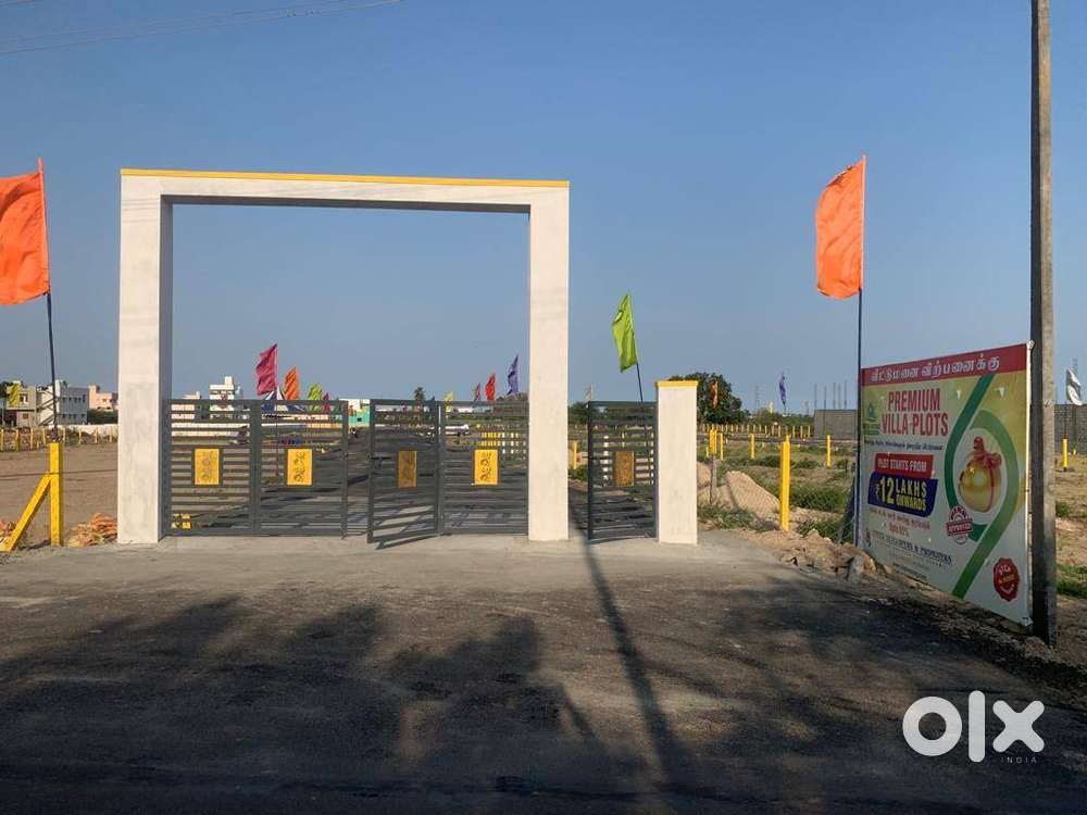 RERA and DTCP Approvel Plot For Sale in 500mtrs From Padappai Busstop.