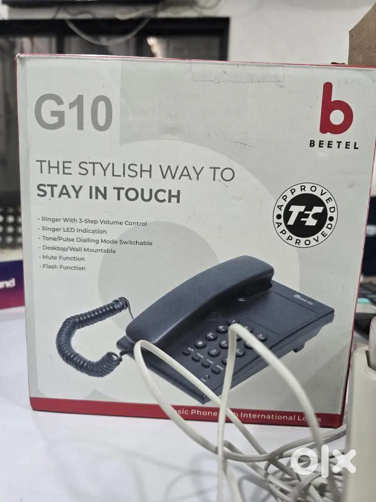 Telephone 3 step volume control