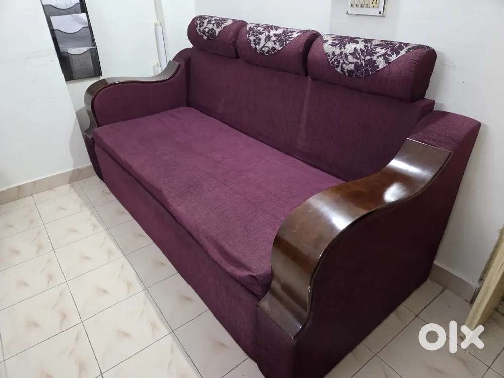 Sofa Cum bed with storage and Cushions