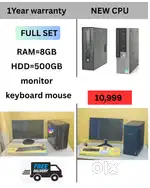 Desktop Laptop CPU Full Set i3-i5-i7 Available @ Low Price