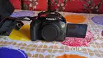 Canon 700d with kit lens 18-55mm screen touch & tilt display with bag