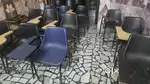Durable Classroom/Coaching Centre Chairs with Desks - 15 Pcs