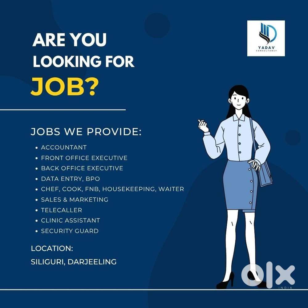 Get Jobs: Office, Sales, Accounts & More!  Enquiry Now