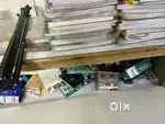 Stationery items & Counter for sale 50 percent off