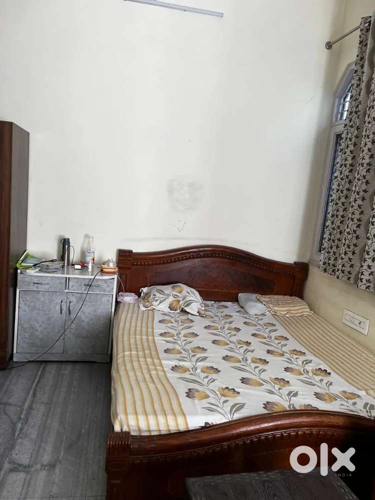 1 ROOM FLAT (Fully FURNISHED) RDC Rajnagar with Balcony, 2 side open