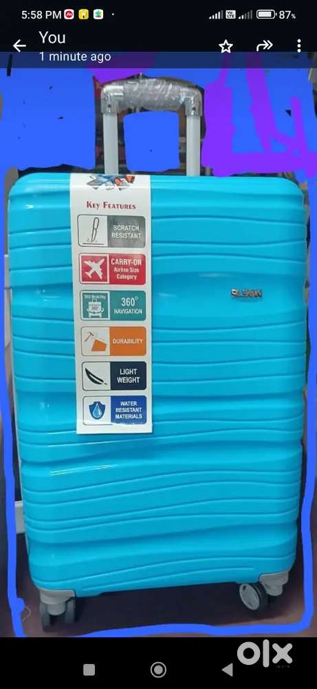 Alson four wheel trolley bag