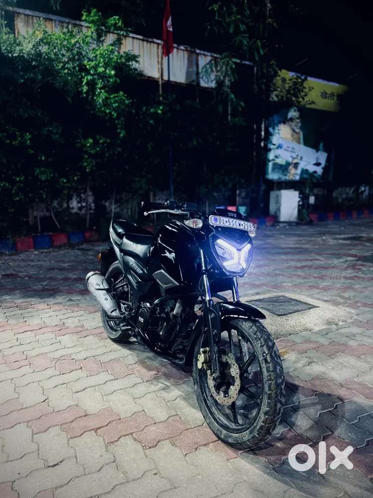 TVS raider 125 black color well maintained
