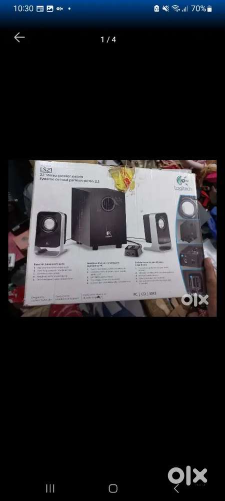 Logitec Speakers 2.1