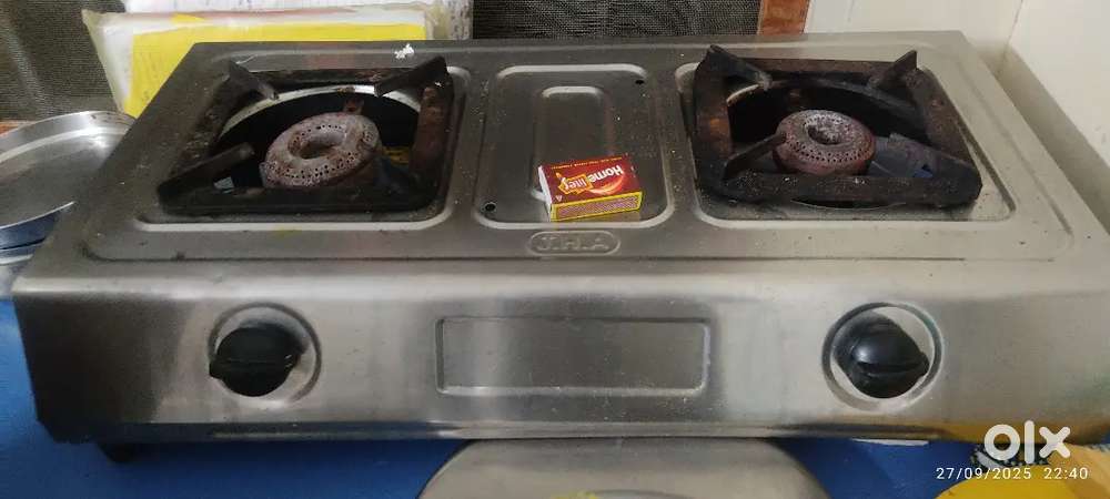 7ltr cooker United+gas stove+ karahi +non stick tawa