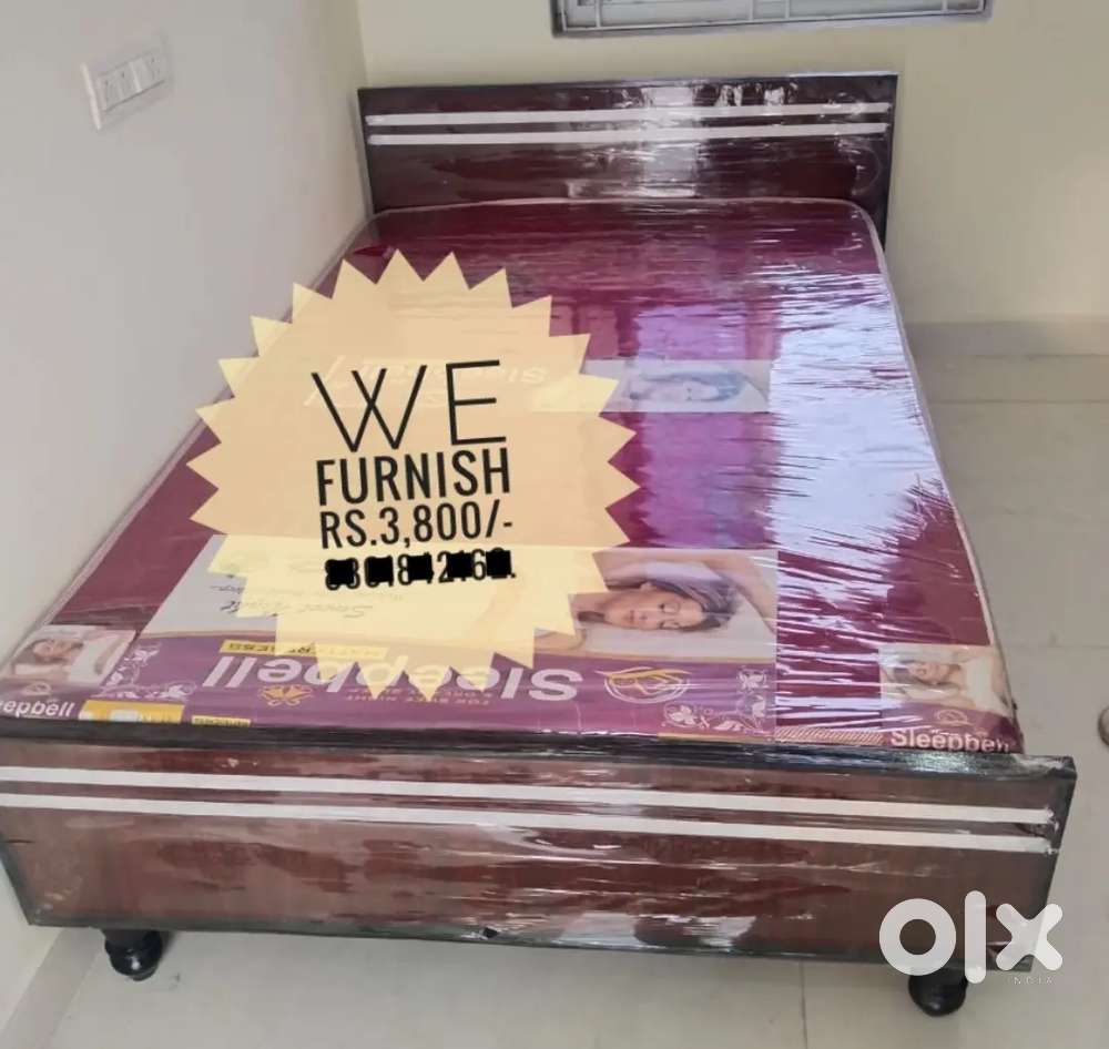 New Double cot 4x6 for just Rs.4000 @ Yousufguda