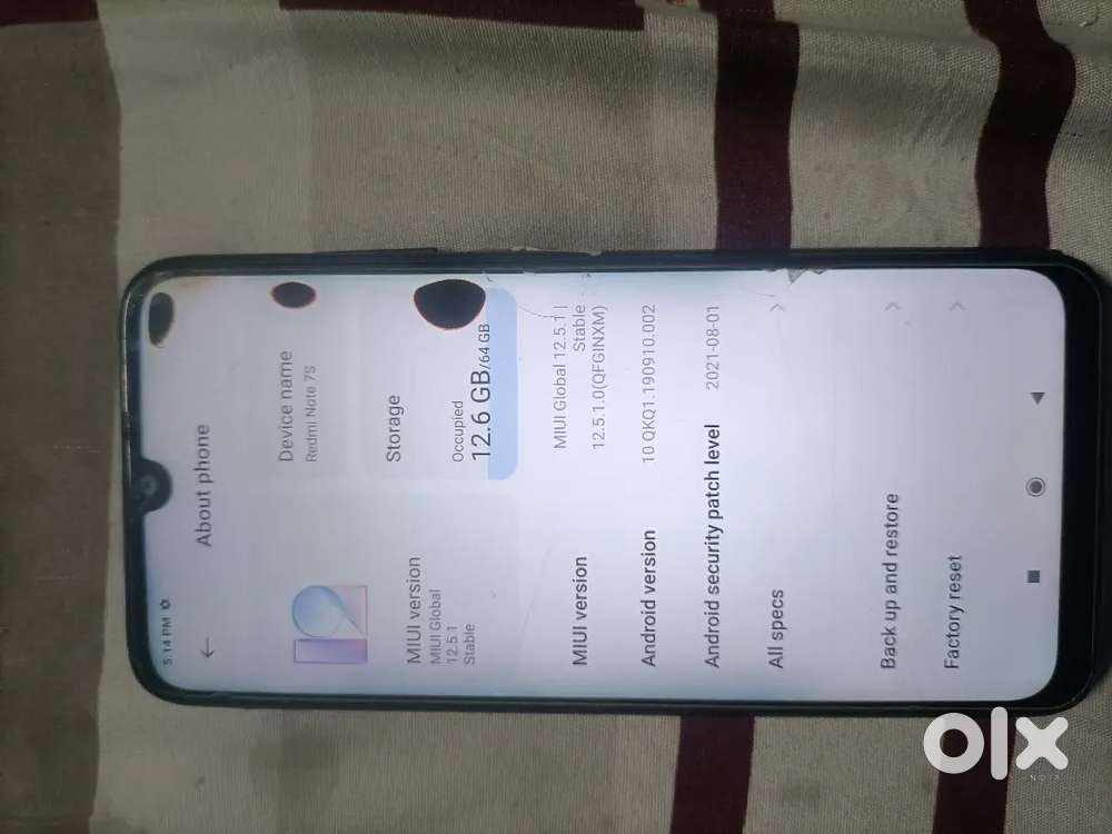 Display ma black Dot but no problem