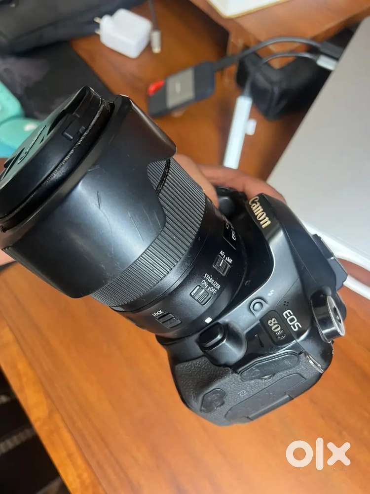 Canon 80d With Kit Lense