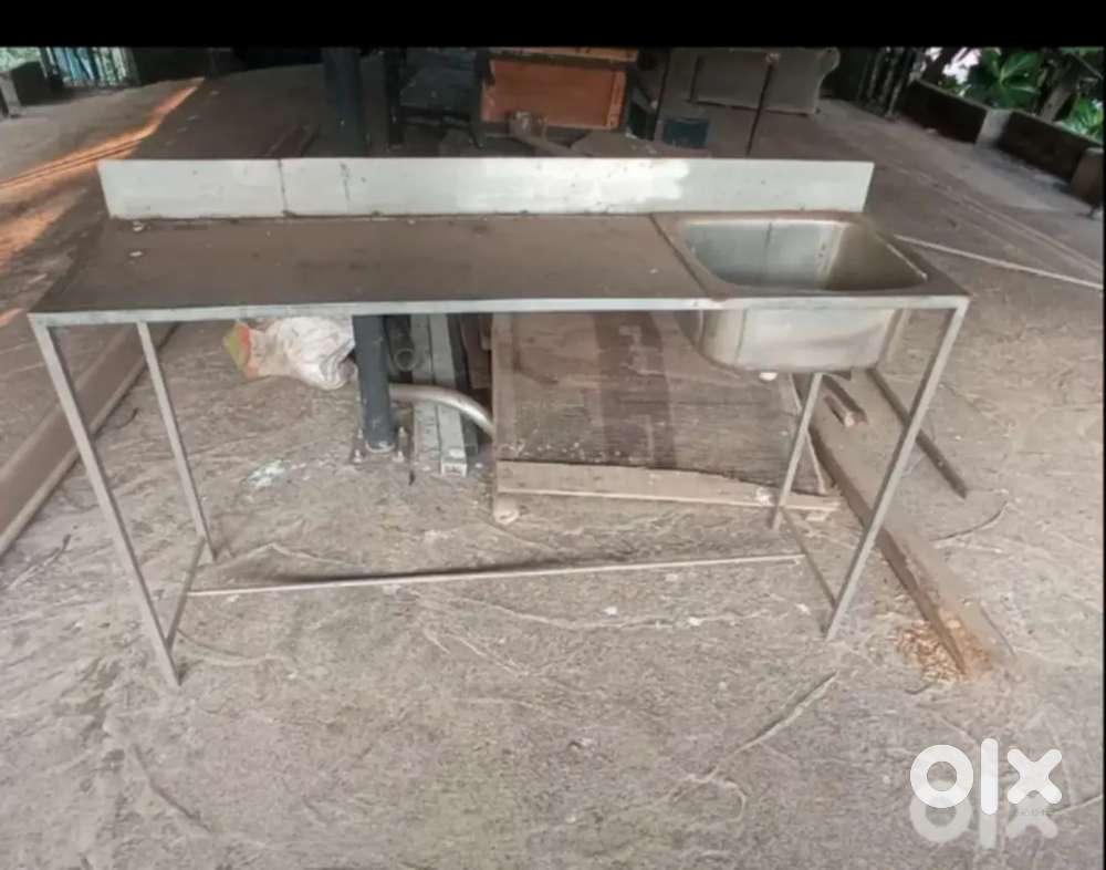 Steel kitchen with some space