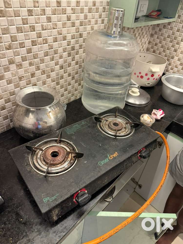 2 burner glass stove