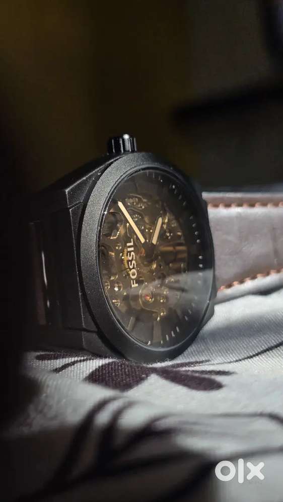 fossil bannon automatic watch me me3207
