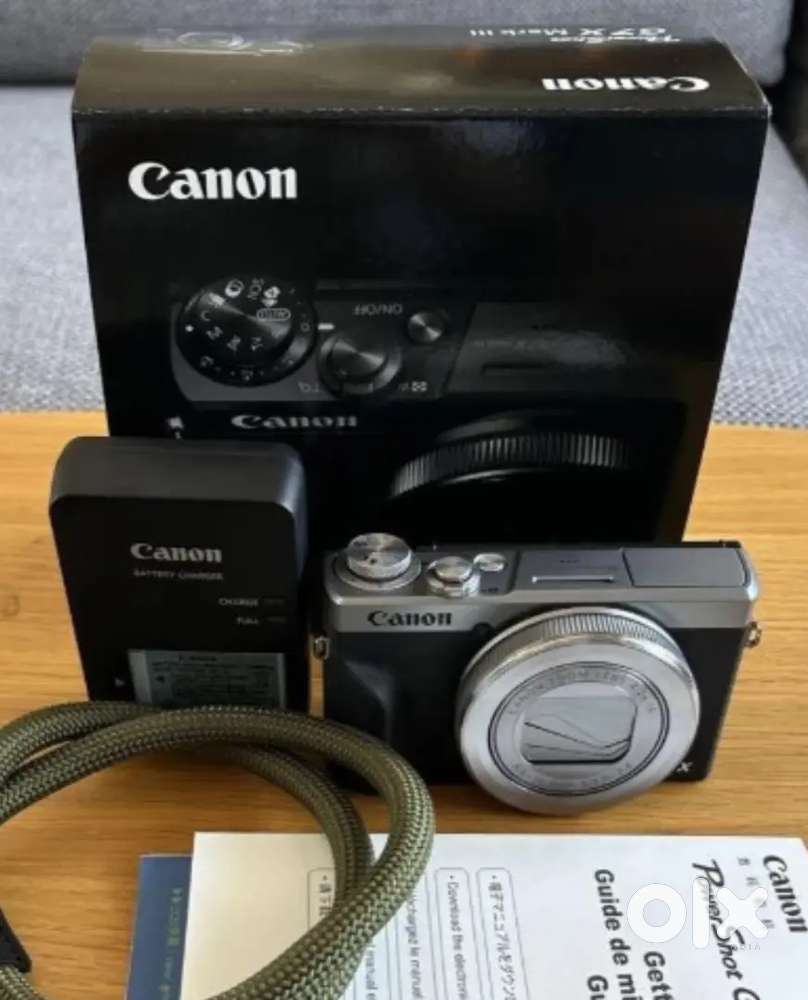 Canon PowerShot G7X Mark III 20.2MP 4K Camera Silver 4.2x Optical Zoom