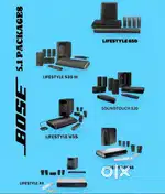 BOSE : PREMIUM 5.1 HOME THEATER PACKAGES