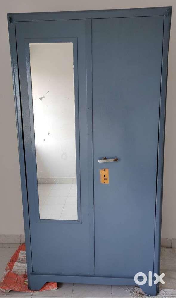 steel cupboard and corner show case for sale