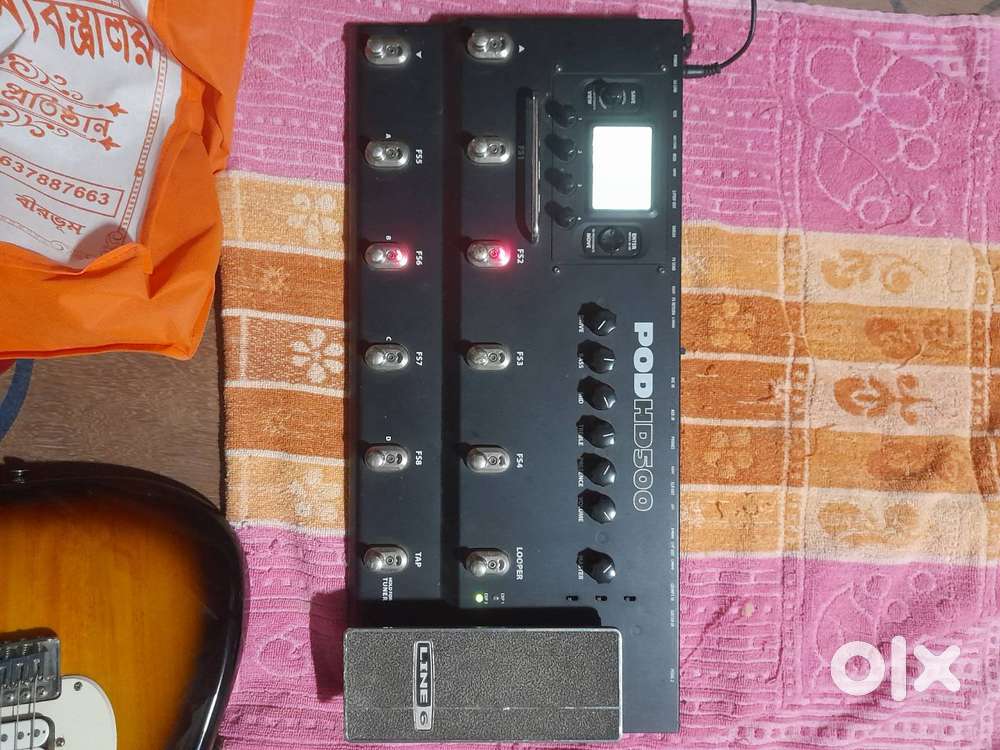 Line 6 pod hd 500 guitar processors