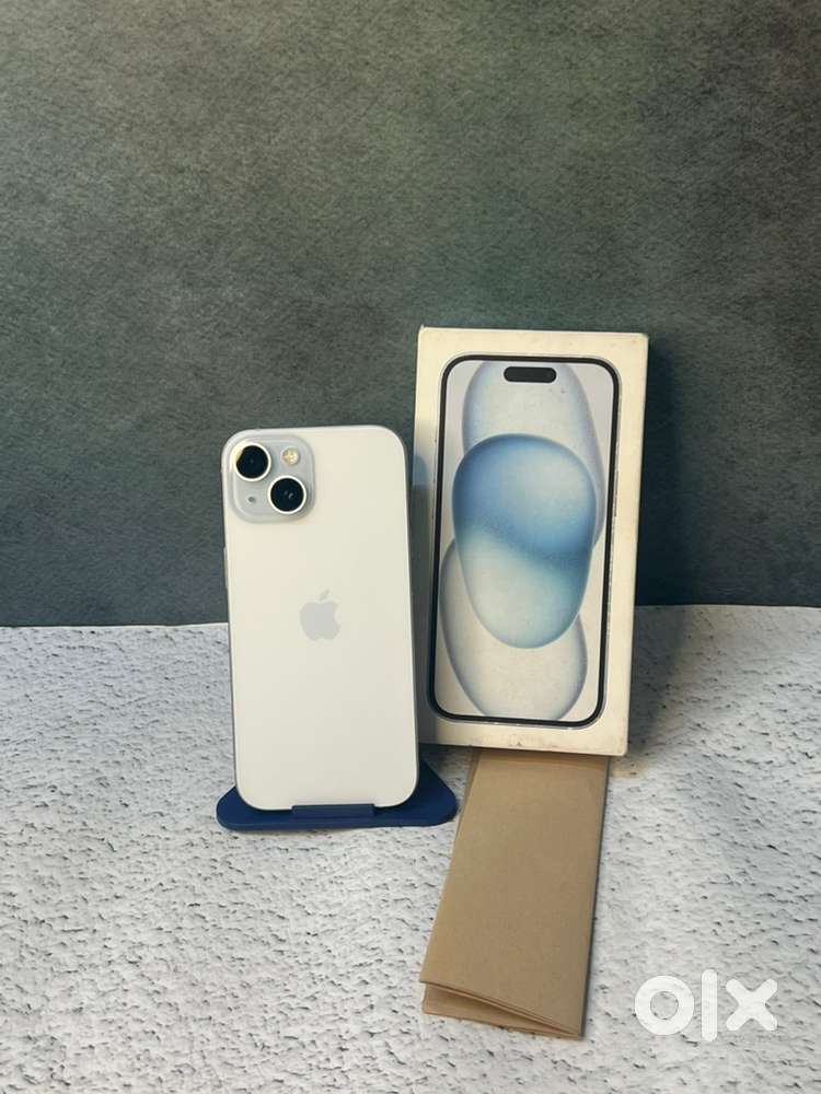 Iphone 15 Blue 100% battery warratny till Aug 2026  A+ condition