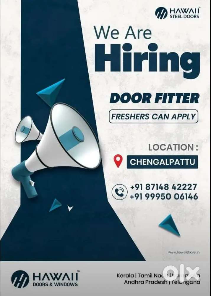Door fitter and service staff wanted