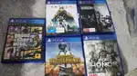 PS4 5 games very very less use