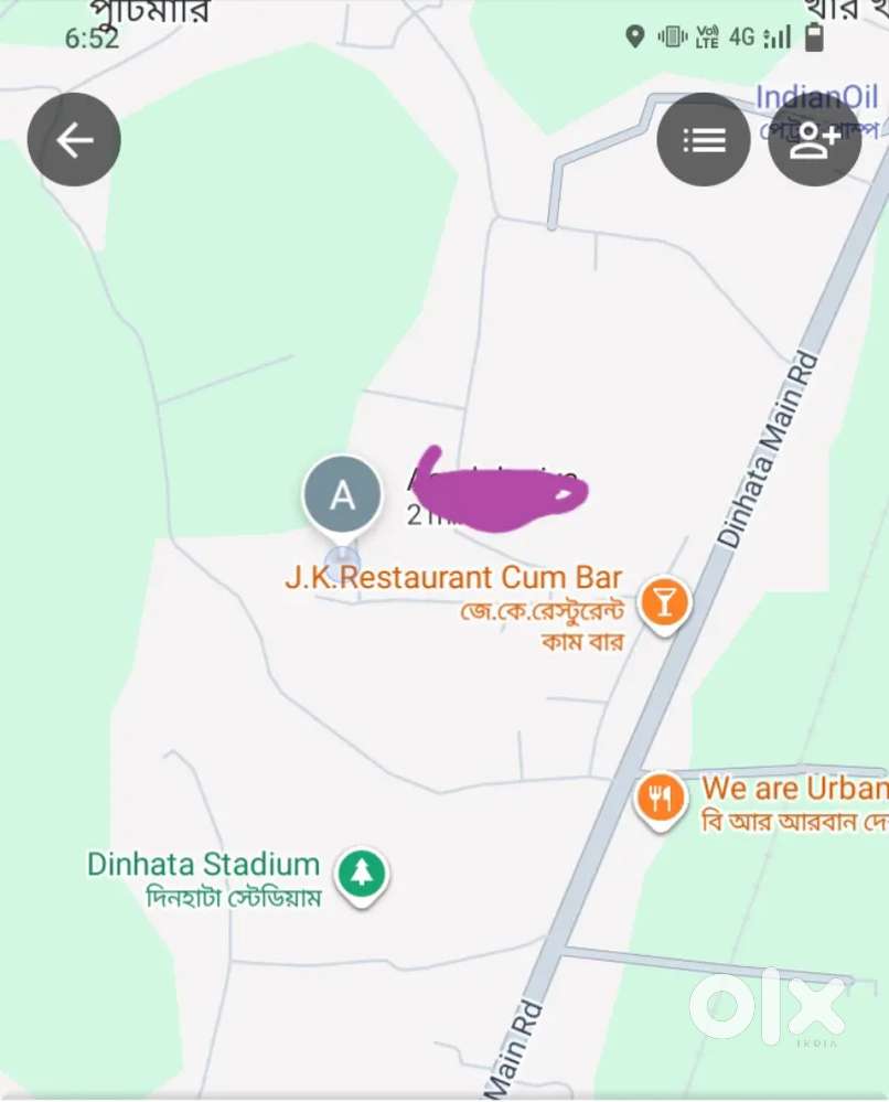 Land sell dinhata
