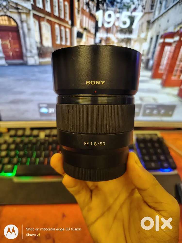 Sony E Mount FE 50mm F1.8 Full-Frame Lens