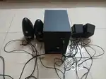 TWO MONITORS WITH INTEX SPAKERS CPU FOR SALE