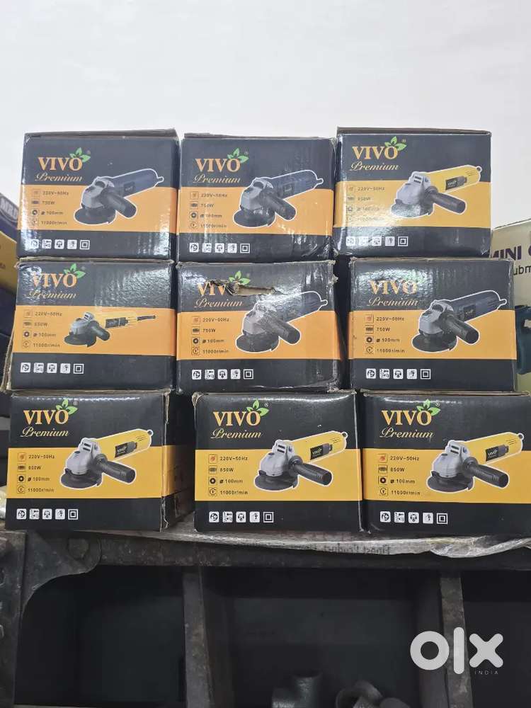 4 inch Vivo grinder heavy stock available