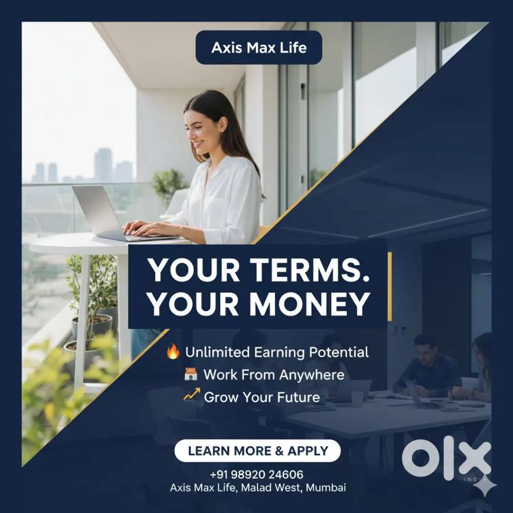 Axis Max life.. Work Part time