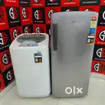 ¥€HAIER T/L FULLY AUTOMATIC W/M AND SAMSUNG SINGLE DOOR REF AVAILABLE