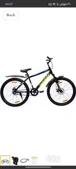 Dual disk brake cycle