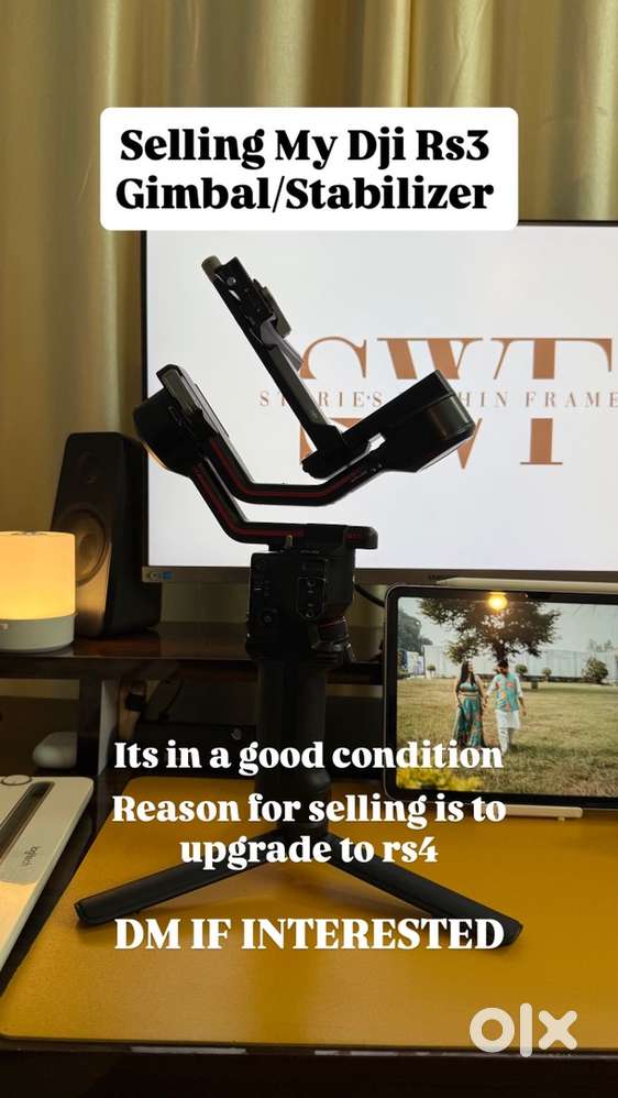 Dji rs3 gimbal in good condition