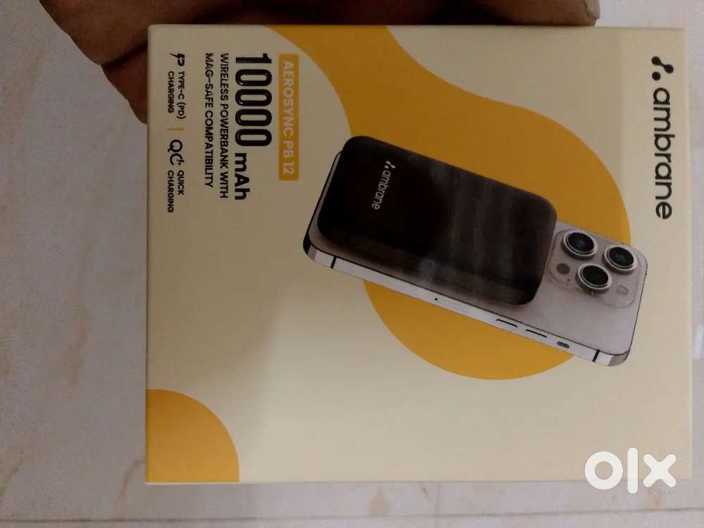 Brand New Ambrane P12 10000 mAh Power Bank – Sealed Pack, Never Used