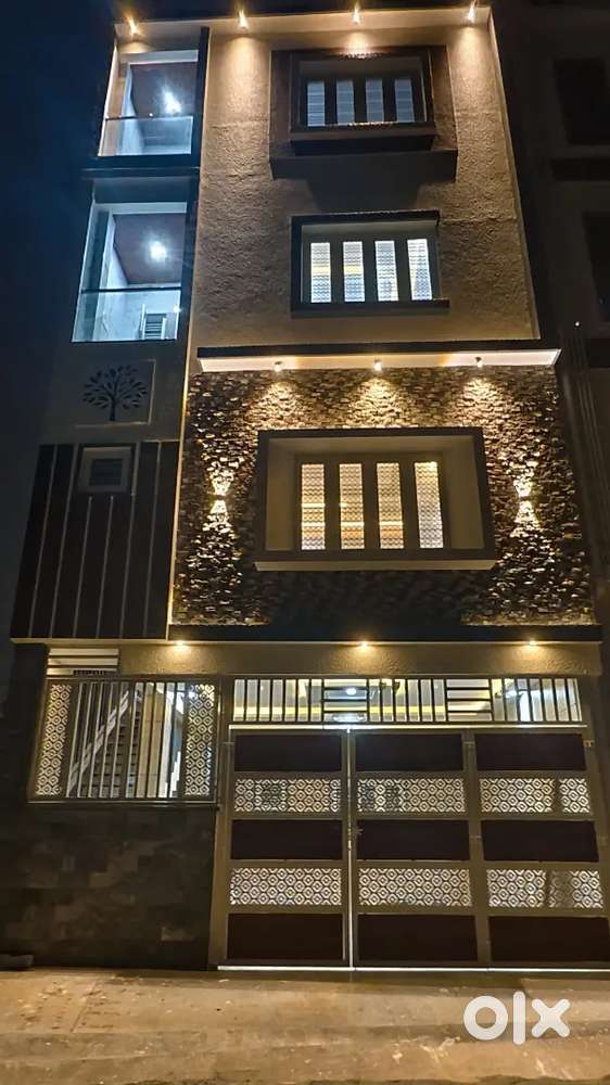 Triplex building fully furnished, borewell cmc kaveri, ekhata ready