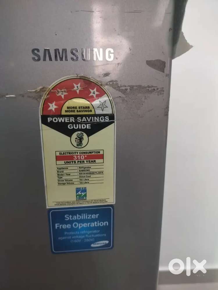 Samsung fridge single door 4 star
