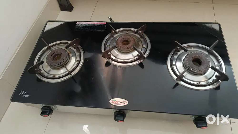 Gas 3 बर्नर शेगडी