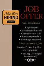Sales coordinator