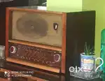 HMV  valve radio old