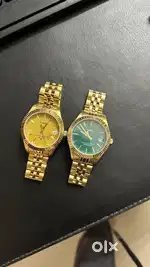 TIMEX GOLD WATCH 2 watches