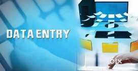 Part time job data entry typing work