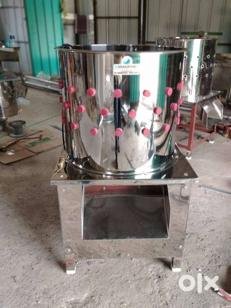 Chicken feather cleaning machine