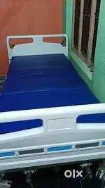 Hospital bed with Railing foldable