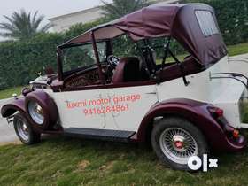 Vintage Car Modify on Gypsy Chassis with Petrol mpfi uro2 Engine Power Staring, Power Break, New MS ...