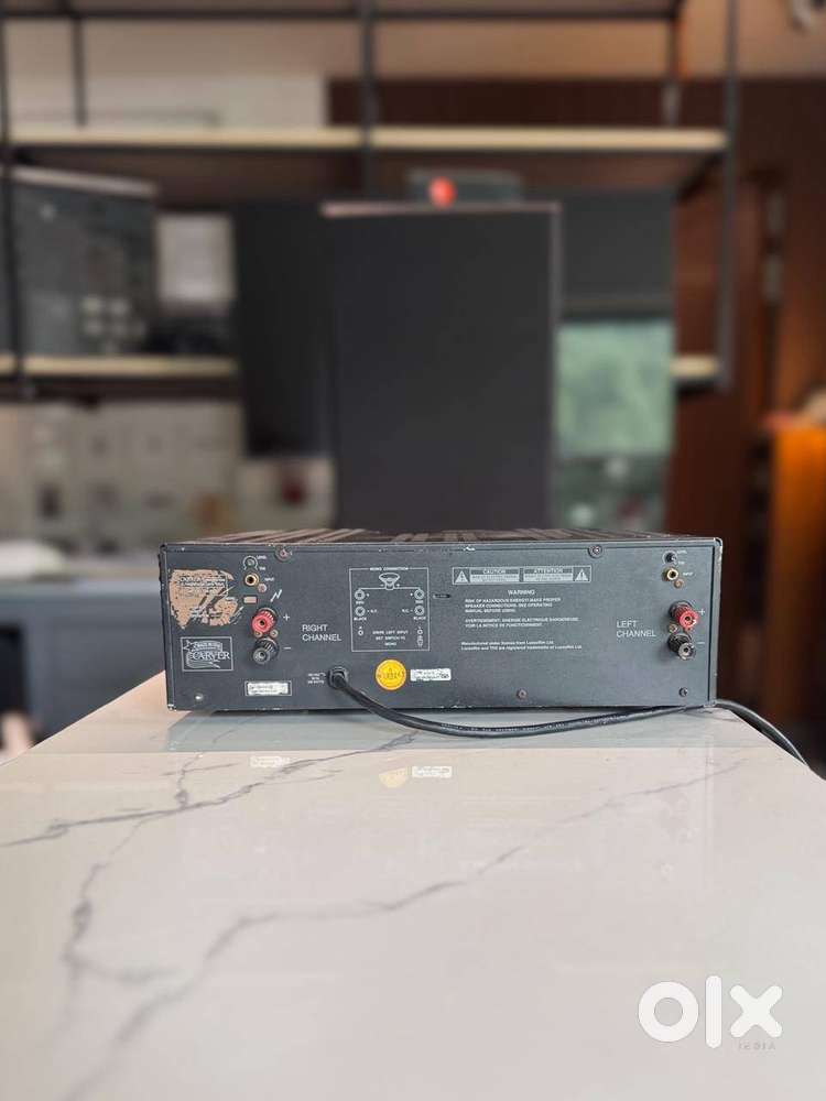 CARVER  A-500X  POWER AMPLIFIER  CODE 9 AV STUDIO