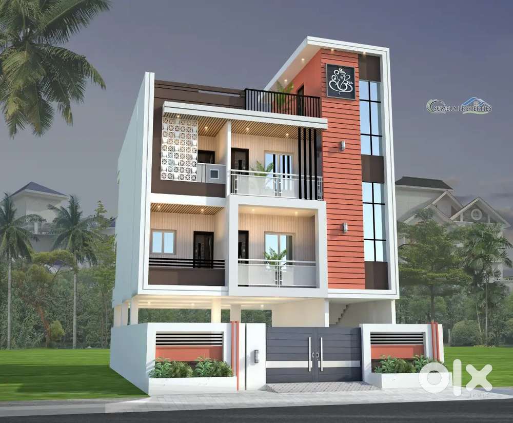 4 bhk independent villa with Ground floor parking
